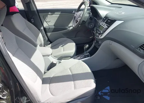 2012 Hyundai Accent Gls из США, поврежденный, VIN KMHCU4AE8CU236097